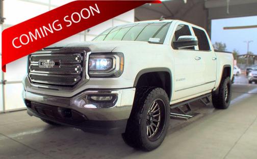 White Frost Tricoat 2018 GMC Sierra 1500 SLT