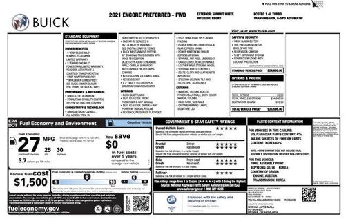 2021 Buick Encore Preferred