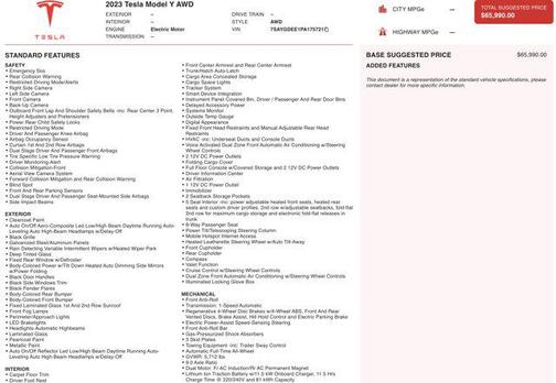 2023 Tesla Model Y Long Range Dual Motor All-Wheel Drive