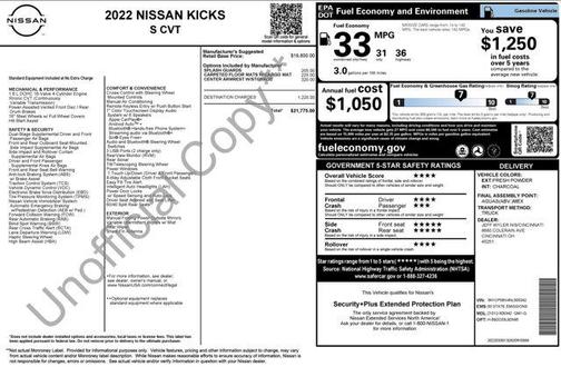 2022 Nissan Kicks S