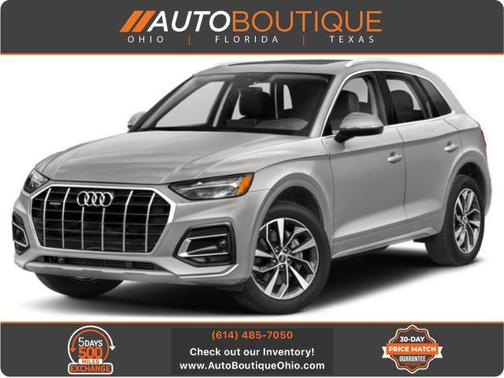 District Green Metallic 2022 Audi Q5 45 S line Premium Plus