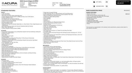 2023 Acura Integra A-SPEC