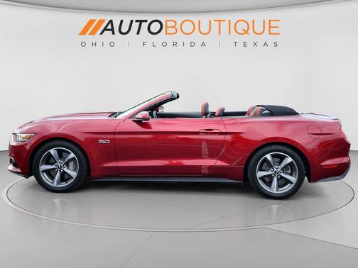 Red 2017 Ford Mustang GT Premium