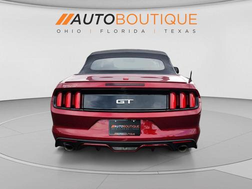 Red 2017 Ford Mustang GT Premium