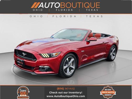 Red 2017 Ford Mustang GT Premium