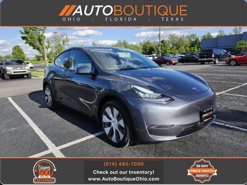 Gray 2021 Tesla Model Y Long Range Dual Motor All-Wheel Drive