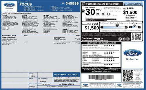 2016 Ford Focus Titanium