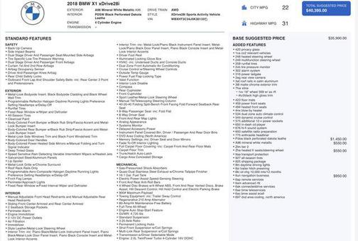 2018 BMW X1 xDrive28i