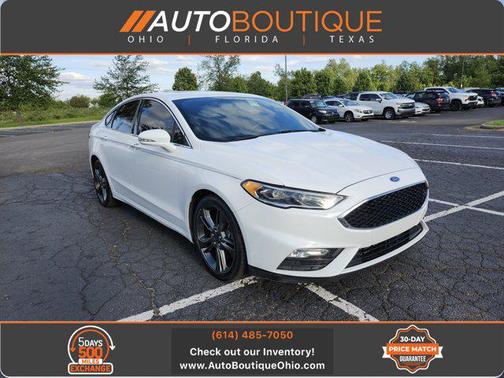 OXFORD WHITE 2017 Ford Fusion Sport