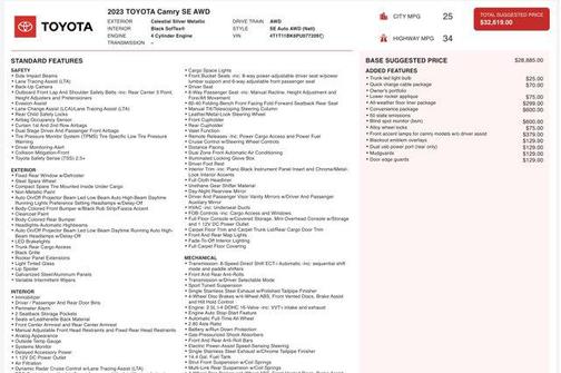 2023 Toyota Camry SE