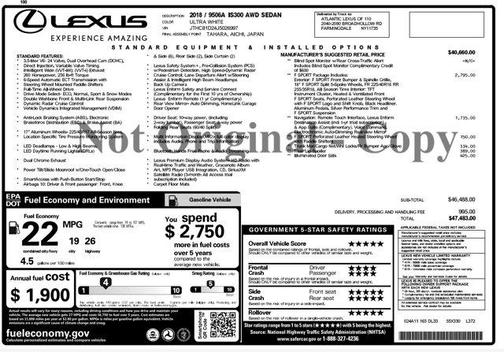 2018 Lexus IS 300 Base