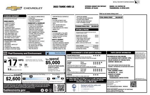 2023 Chevrolet Tahoe LS