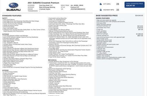 2021 Subaru Crosstrek Premium