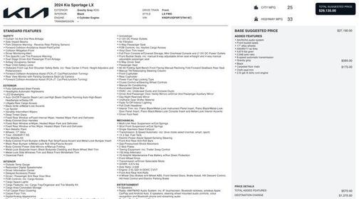 2024 Kia Sportage LX