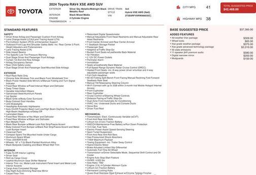 2024 Toyota RAV4 Hybrid SE