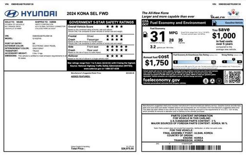 2024 Hyundai KONA SEL
