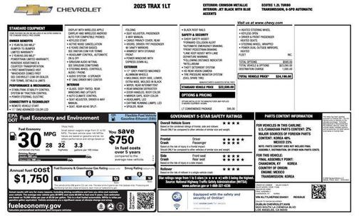 2025 Chevrolet Trax LT