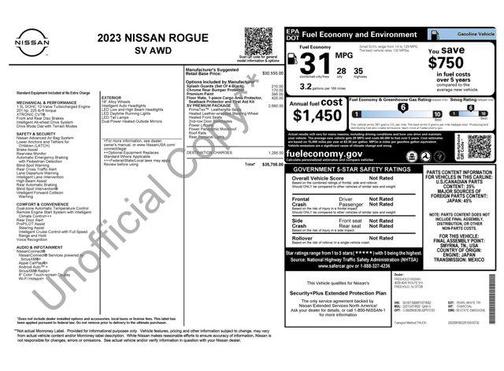 2023 Nissan Rogue SV