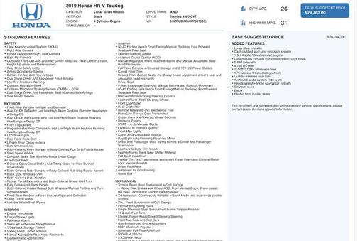 2019 Honda HR-V Touring