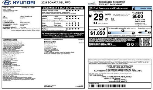 2024 Hyundai SONATA SEL