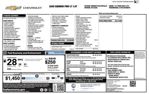 2020 Chevrolet Equinox 1LT