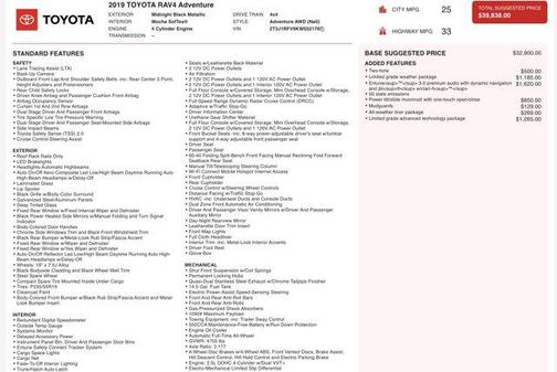 2019 Toyota RAV4 Adventure