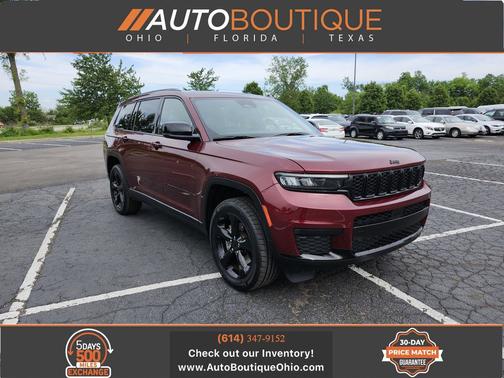 Velvet Red Pearlcoat 2021 Jeep Grand Cherokee L Altitude