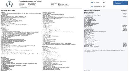 2016 Mercedes-Benz GLC 300 4MATIC