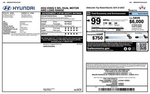 2024 Hyundai IONIQ 5 SEL
