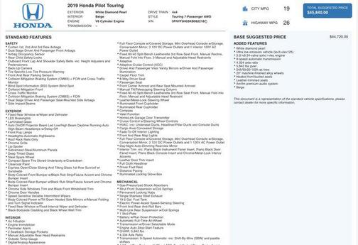 2019 Honda Pilot Touring 8-Passenger