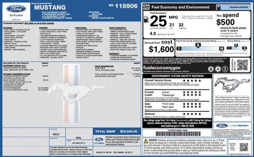 2021 Ford Mustang EcoBoost