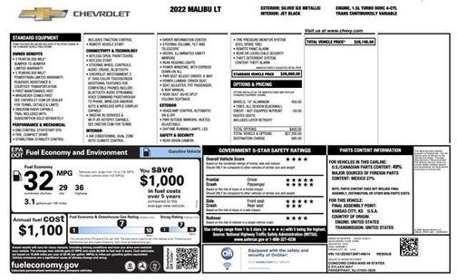 2022 Chevrolet Malibu FWD LT