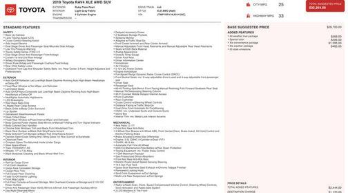 2019 Toyota RAV4 XLE