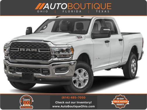 Bright White Clearcoat 2024 RAM 2500 Big Horn Crew Cab 4x4 6'4' Box