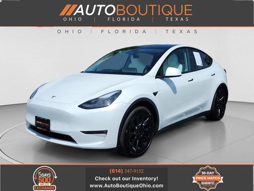 Pearl White Multi-Coat 2023 Tesla Model Y RWD