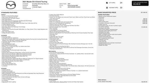 2021 Mazda CX-5 Grand Touring