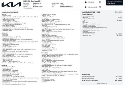 2021 Kia Sportage LX