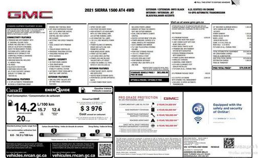 2021 GMC Sierra 1500 AT4