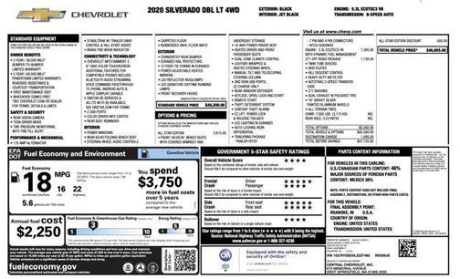 2020 Chevrolet Silverado 1500 LT