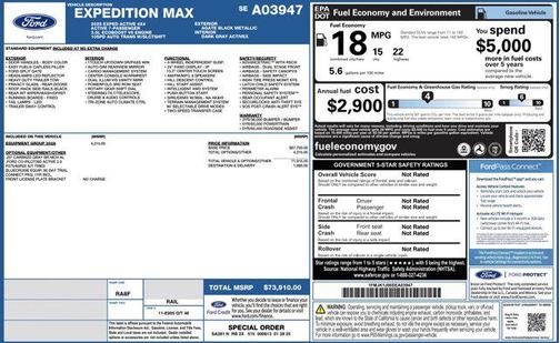 2025 Ford Expedition Max Active 4x4