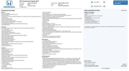 2017 Honda Civic EX-T