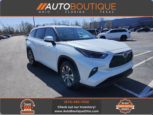 Wind Chill Pearl 2022 Toyota Highlander XLE