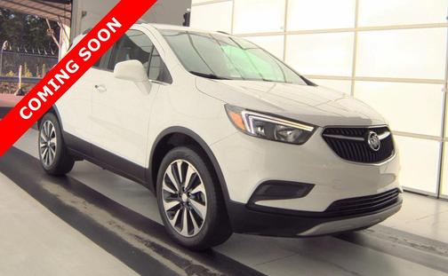 Summit White 2021 Buick Encore Preferred