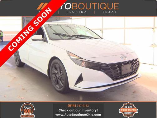 Quartz White 2022 Hyundai ELANTRA SEL