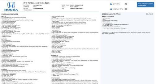 2018 Honda Accord Sport