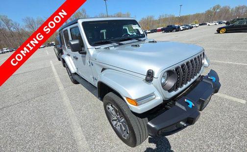Silver Zynith Clearcoat 2024 Jeep Wrangler 4xe Sport S