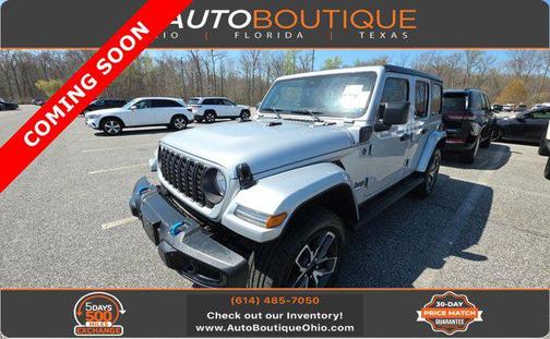 Silver Zynith Clearcoat 2024 Jeep Wrangler 4xe Sport S