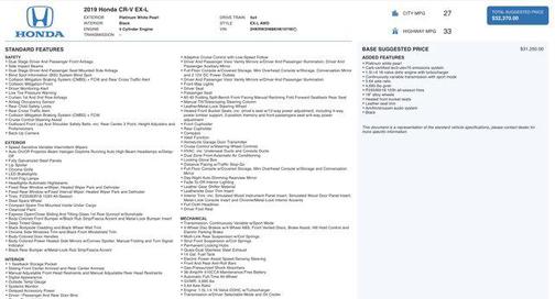 2019 Honda CR-V EX-L