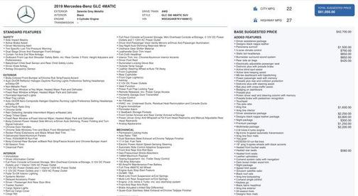 2019 Mercedes-Benz GLC 300 4MATIC