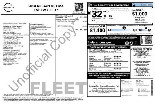 2023 Nissan Altima S FWD